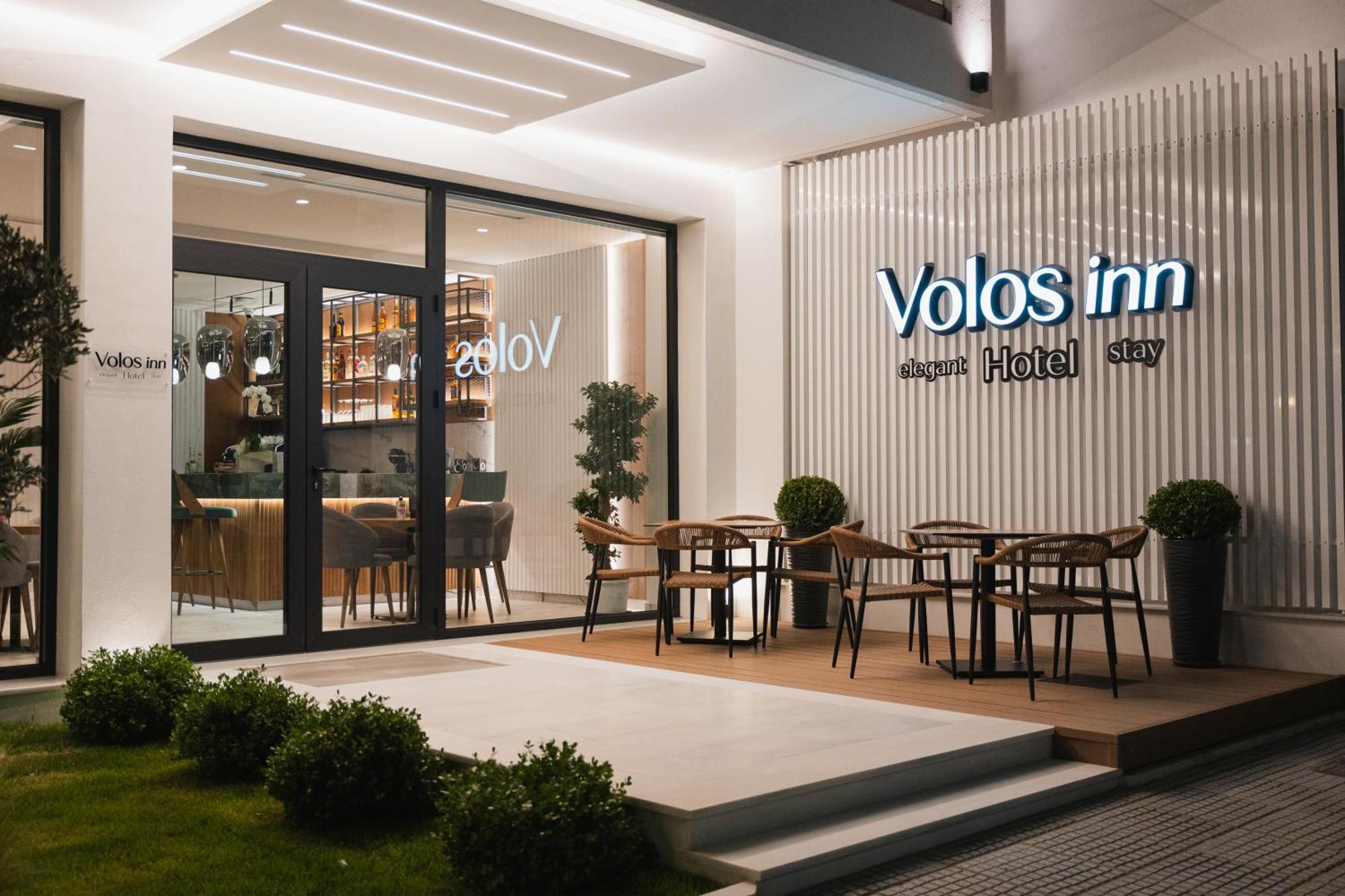 Volos Inn Hotel Bagian luar foto