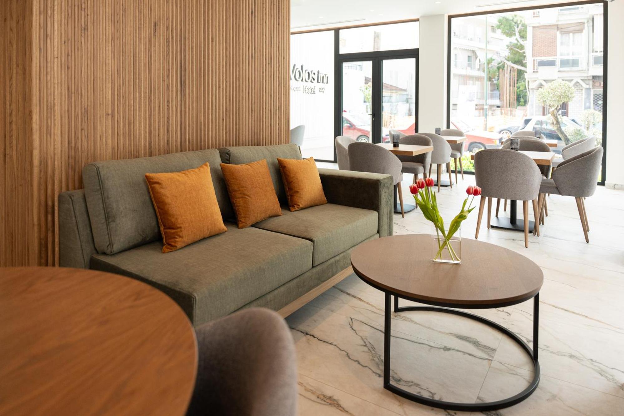 Volos Inn Hotel Bagian luar foto