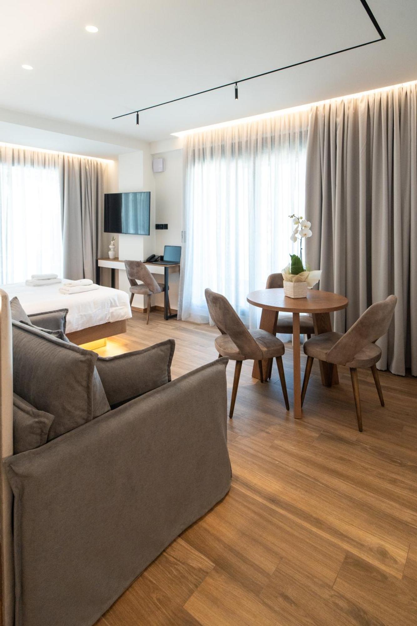 Volos Inn Hotel Bagian luar foto