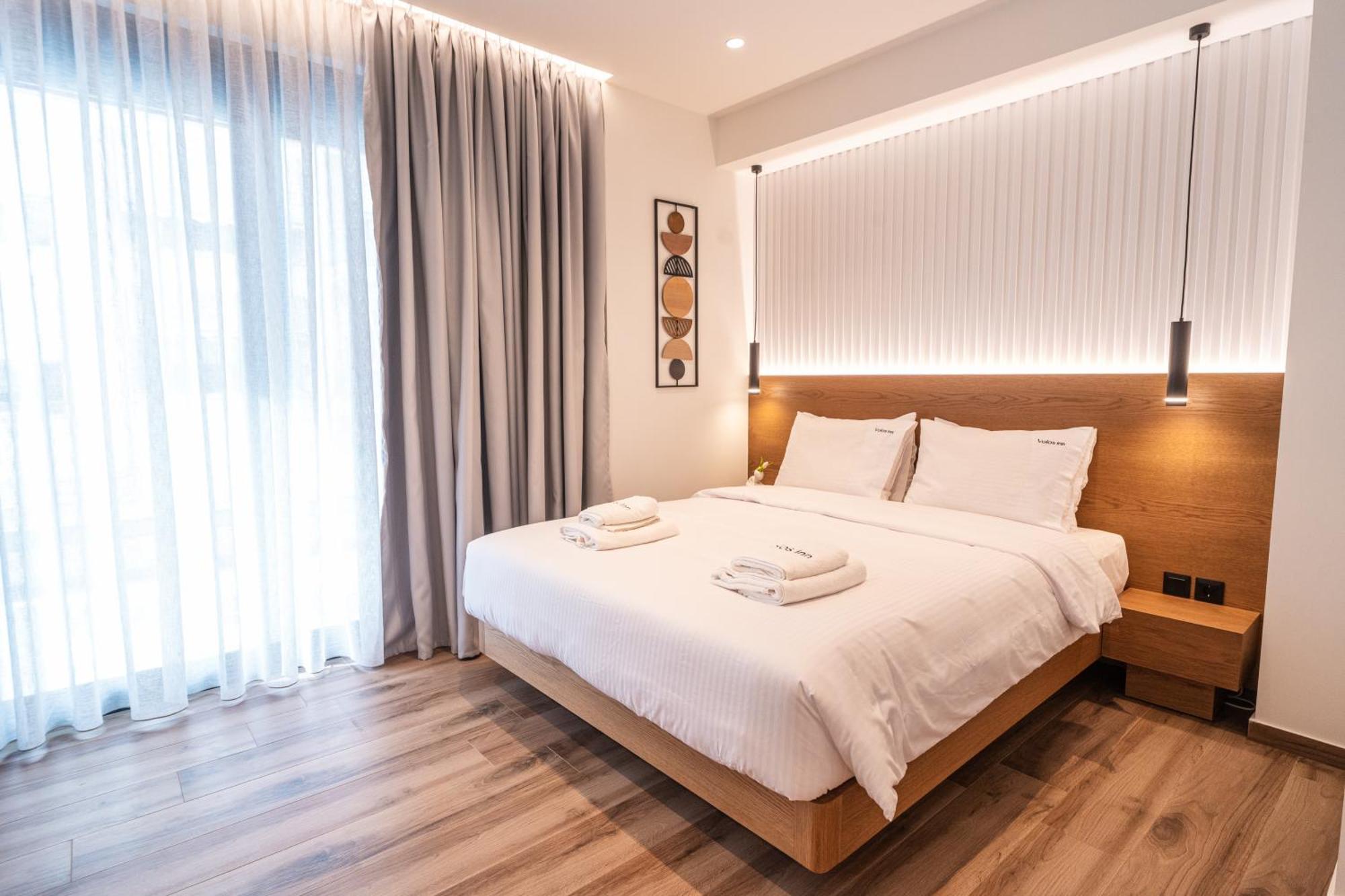 Volos Inn Hotel Bagian luar foto