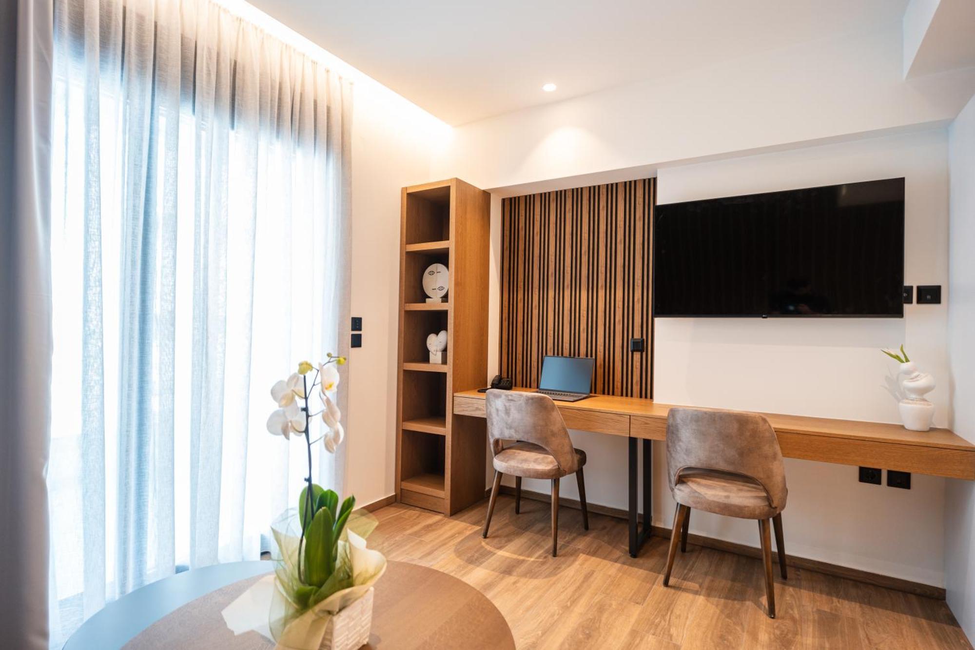 Volos Inn Hotel Bagian luar foto